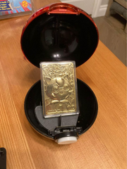 The Pokemon Pokeball with a gold card inside. : r/nostalgia