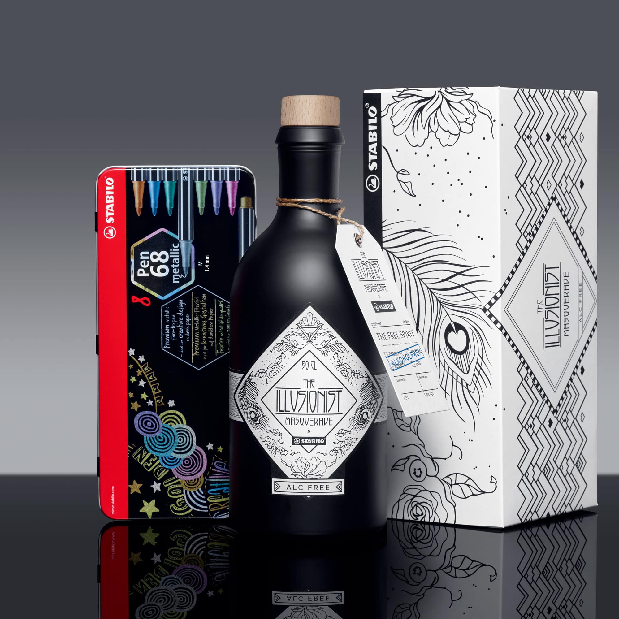 The Illusionist Masquerade x STABILO Limited Edition - Front View