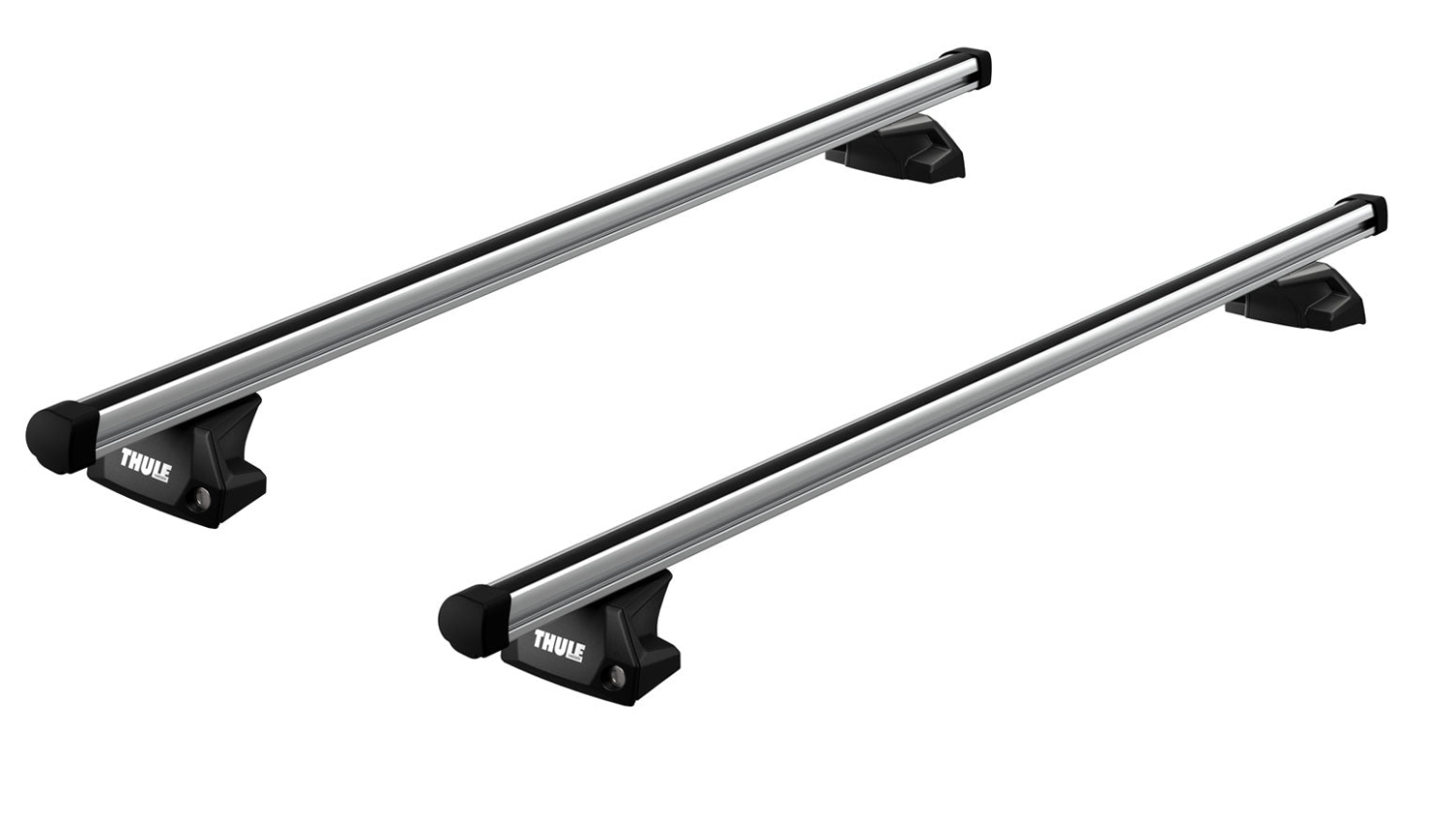Thule Evo roof bar system for the MITSUBISHI ASX 5-dr SUV, 2023 on with 7106 flush rail foot pack and Thule ProBars
