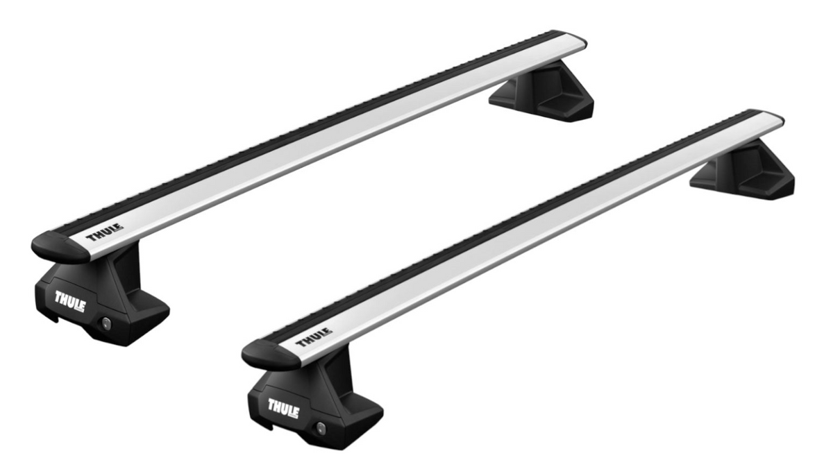 Thule Aero WingBar Evo roof bars for the VOLKSWAGEN Jetta 4-dr Saloon, 2010 - 2018