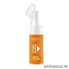 vlcc natural sciences vitamin c detoxifies & nourishes foaming face wash, 100ml main image