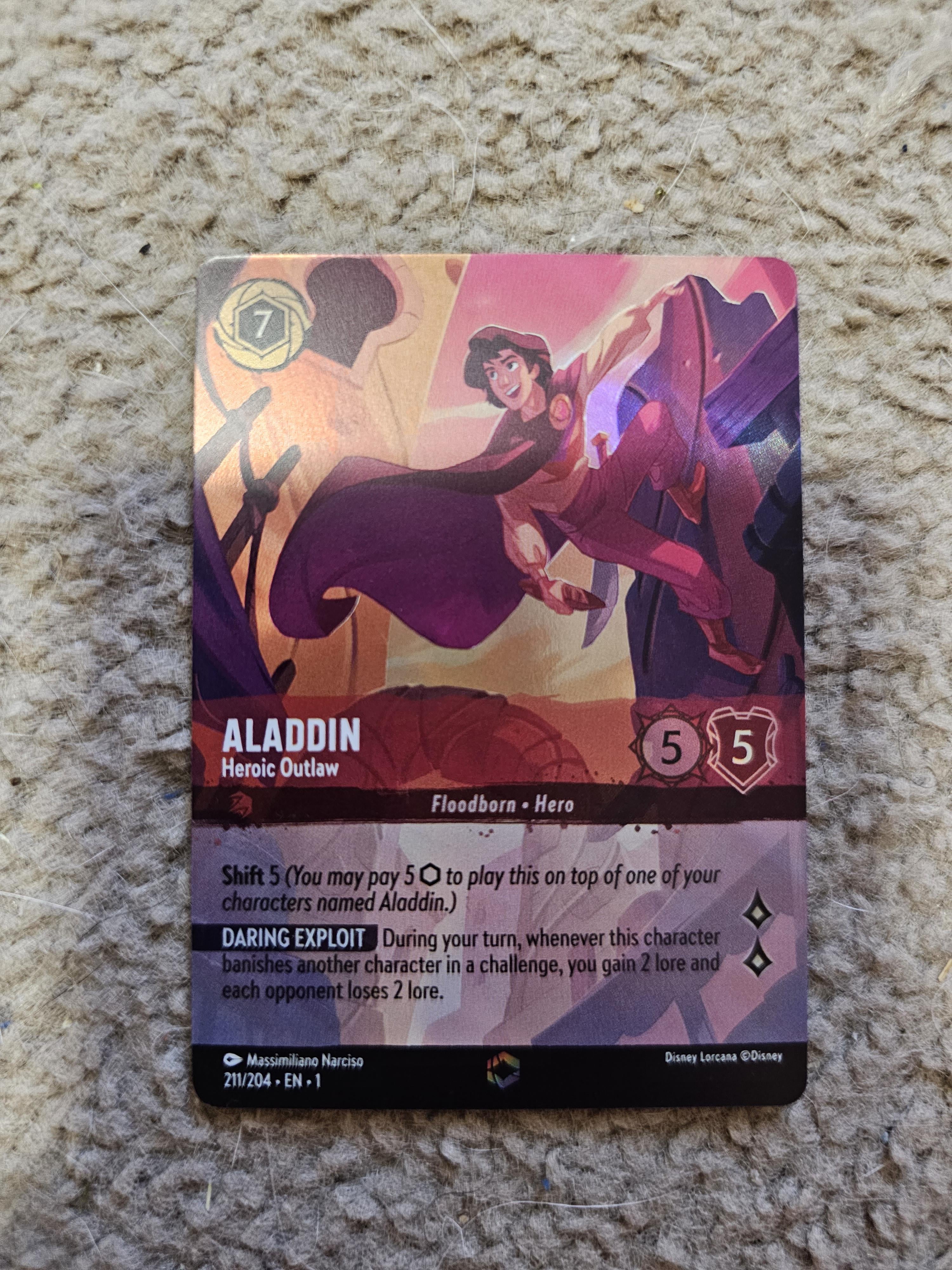 what is your most expensive lorcana card so far? : r/Lorcana
