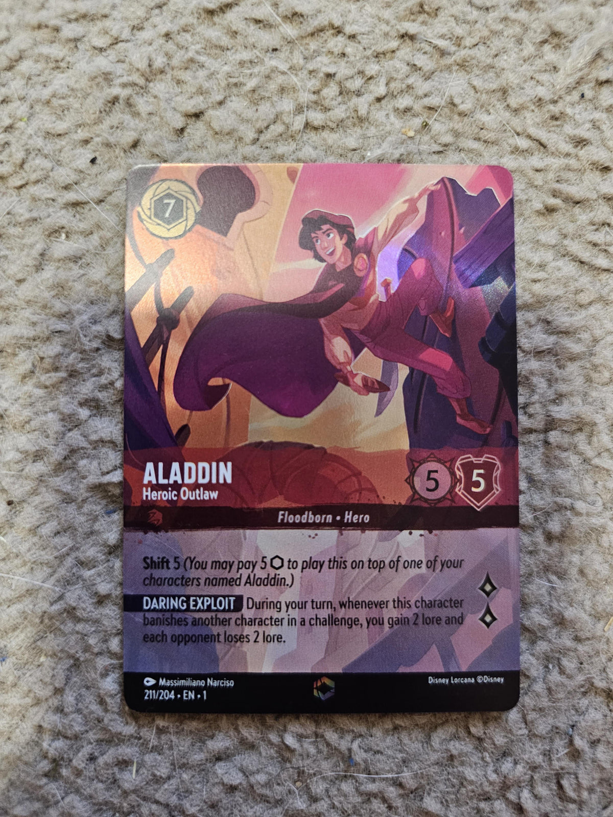 what is your most expensive lorcana card so far? : r/Lorcana