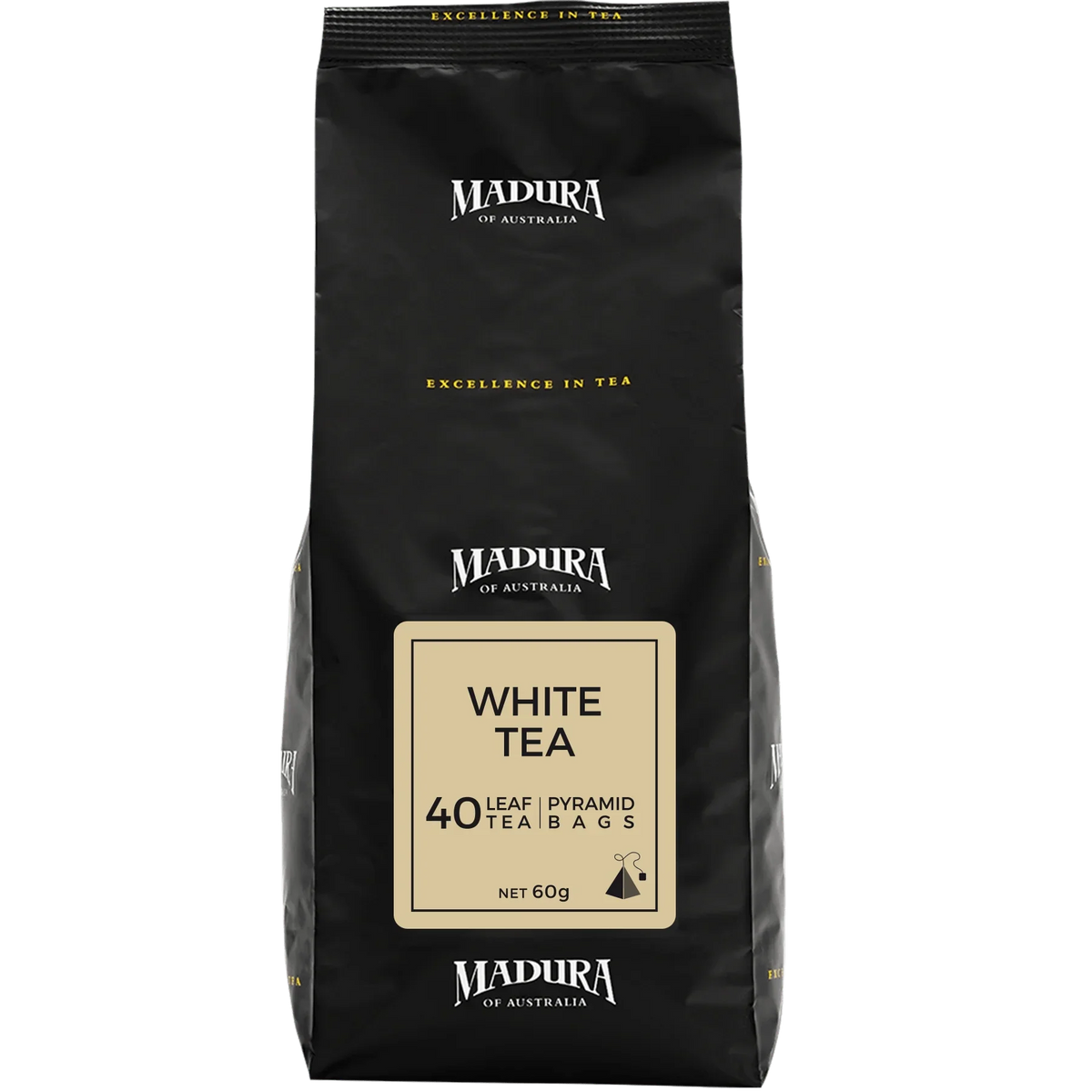 White Tea 40 Leaf Infusers Refill Pouch - Madura Tea