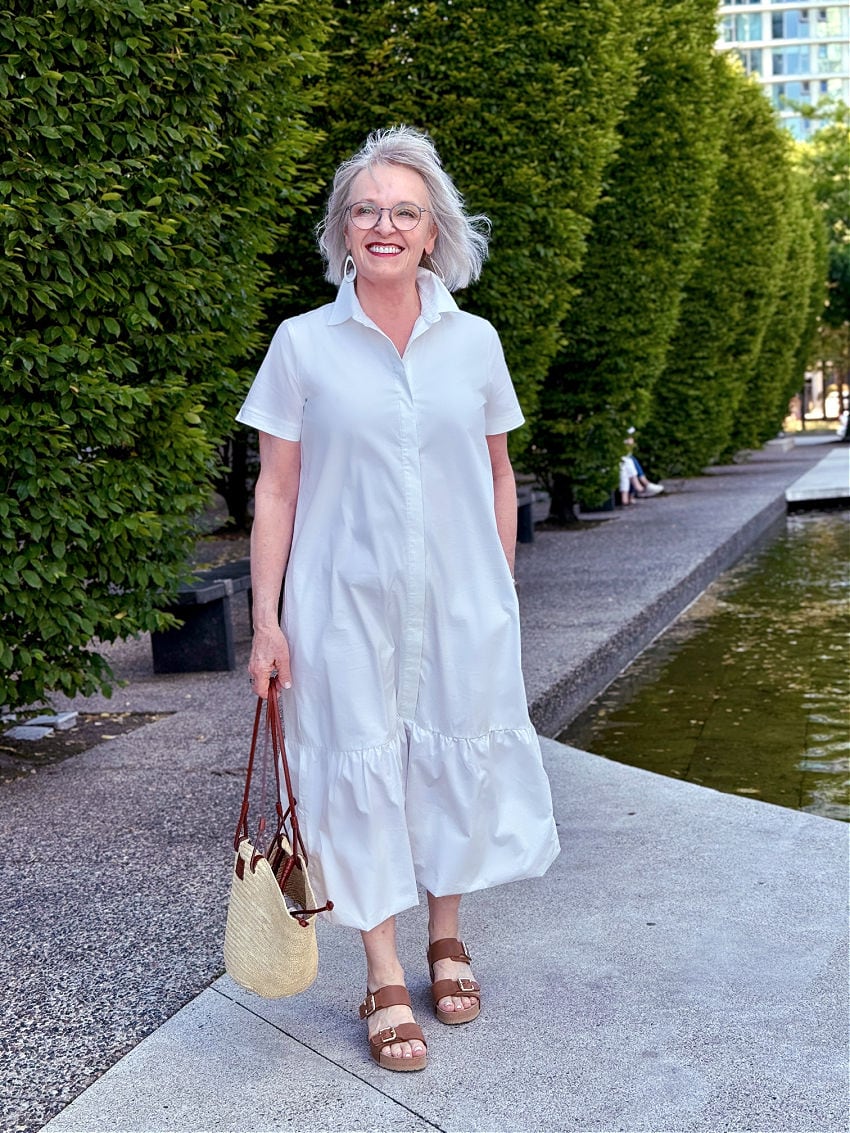 Casual Summer Mature Ladies Sundresses Summer Dresses Cute Tops For Older Women Flattering Summer Dresses