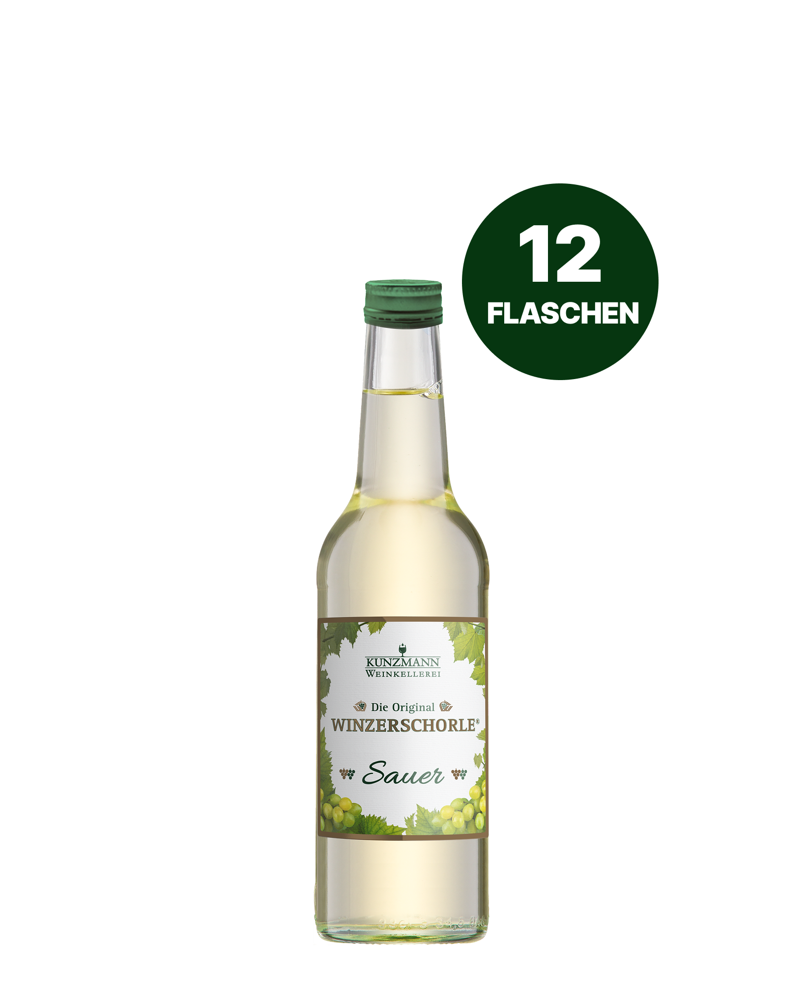 Die Original Winzerschorle® sauer 12 × 0,33 l