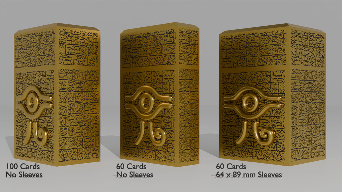 Yu-Gi-Oh! Egyptian Deck Box : r/3Dprinting