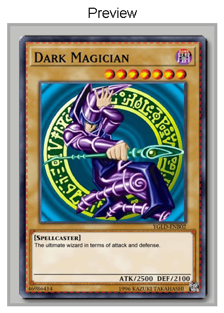 Yugioh Template and Database : r/mpcproxies