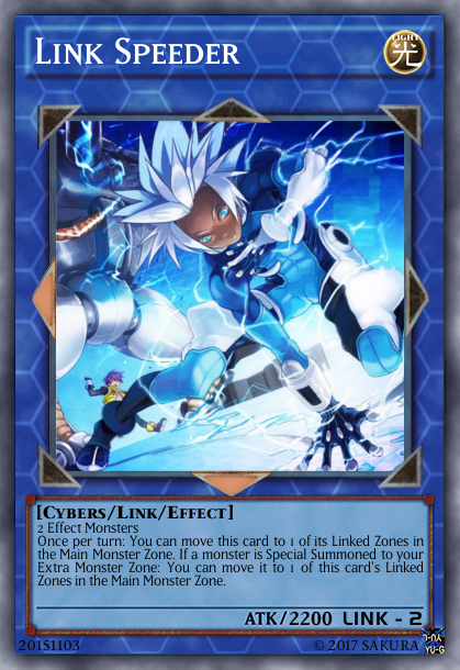 Link Speeder (First Link Monster With Image) - Casual Cards