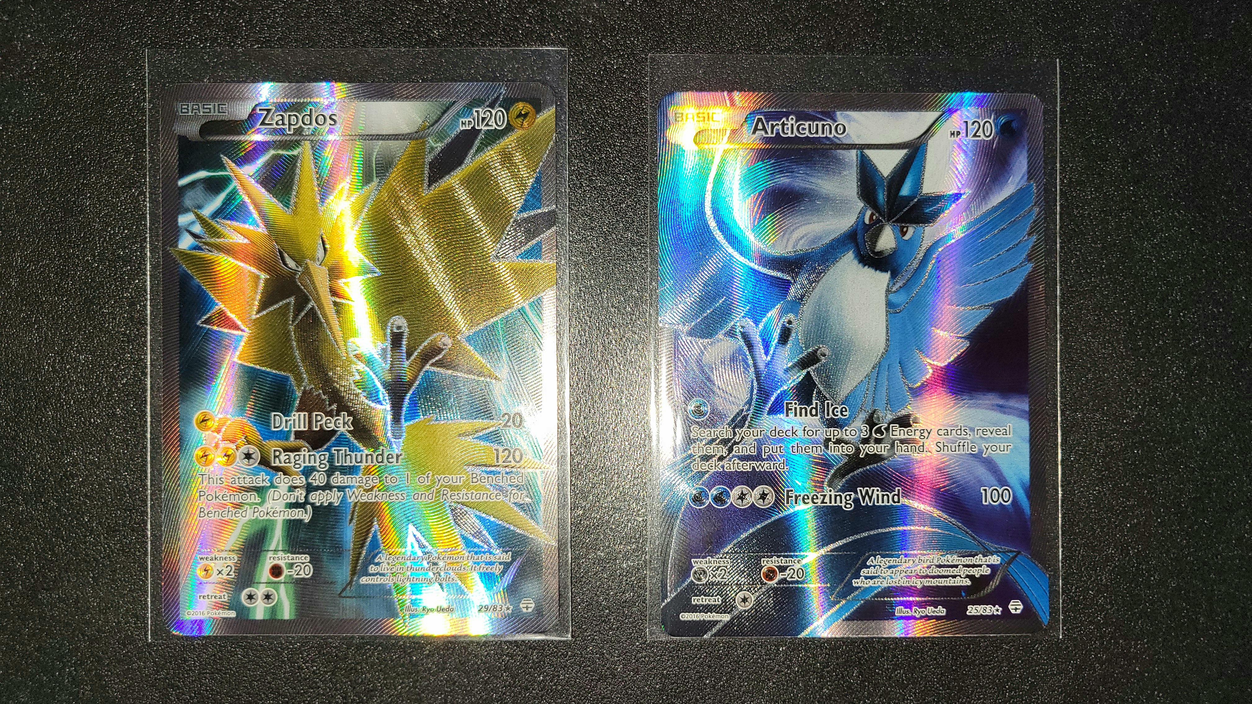 Tell me why they decided NOT to make one in the same style for Moltres. : r/PokemonTCG